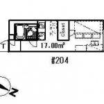 guesthouse sharehouse パールハイツ上福岡 floorplan3