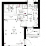 guesthouse sharehouse Sky Court Grand Maison Gotenyama floorplan