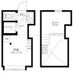 guesthouse sharehouse 어반플레이스 다카다노바바 & 리젠시 floorplan