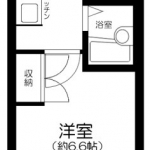 guesthouse sharehouse 베로나 메구로 floorplan