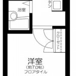 guesthouse sharehouse 베로나 메구로 floorplan