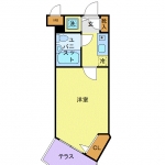 guesthouse sharehouse Phoenix Roka Koen Ekimae Nibankan floorplan