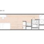 guesthouse sharehouse コープ野村六本木1 floorplan1