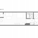 guesthouse sharehouse コープ野村六本木2 floorplan1