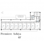 guesthouse sharehouse PREMIERE ASHIYA floorplan4
