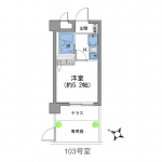 guesthouse sharehouse Sagami-Ono Daikan Plaza City floorplan2