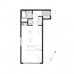 guesthouse sharehouse ラブリハイツ北新宿Ⅱ floorplan1