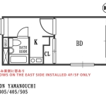 guesthouse sharehouse メゾン山ノ内（京都） floorplan10