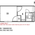 guesthouse sharehouse メゾン山ノ内（京都） floorplan8