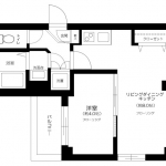 guesthouse sharehouse Comfort 미나미센주 floorplan
