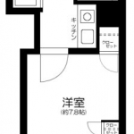 guesthouse sharehouse Diaparese Asakusa No.2 floorplan