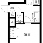 guesthouse sharehouse Maison de Ville Takanawa floorplan