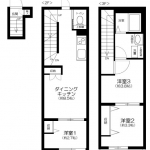 guesthouse sharehouse 솔나크레시아 스가모 floorplan