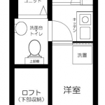 guesthouse sharehouse 토모이에 레지던스 나카노 floorplan