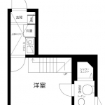 guesthouse sharehouse 토모이에 레지던스 나카노 floorplan