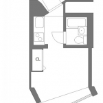 guesthouse sharehouse Studio Meisen floorplan