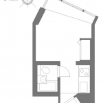 guesthouse sharehouse Studio Meisen floorplan