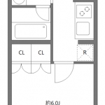 guesthouse sharehouse 아지르 코트 동대정 floorplan