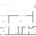guesthouse sharehouse Apiche Ikegami floorplan