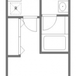 guesthouse sharehouse Rexe Oji Kamiya. floorplan