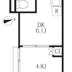 guesthouse sharehouse 하모니 레지던스 가구라자카 힐즈 퍼스트 floorplan