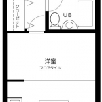 guesthouse sharehouse Maison de Ville Higashi Kanda floorplan