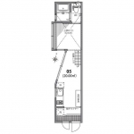 guesthouse sharehouse Grandes Eggs Shibuya Sasazuka floorplan