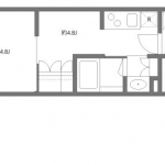 guesthouse sharehouse Grand Paseo Kiyosumi-Shirakawa II floorplan