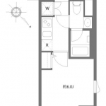 guesthouse sharehouse Premium Cube Yokohama Sorimachi floorplan