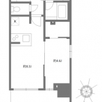 guesthouse sharehouse Azir Court Itabashi-Honcho floorplan