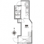 guesthouse sharehouse Blancourt Soshigaya Okura floorplan