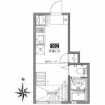 guesthouse sharehouse Blancourt Soshigaya Okura floorplan