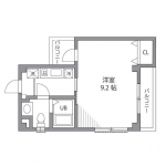 guesthouse sharehouse Maison Flower Nishiogikita floorplan