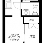 guesthouse sharehouse ROXIS Nippori floorplan