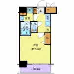 guesthouse sharehouse 프레상스 신주쿠 나카오치오치아이 메디오 floorplan