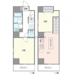guesthouse sharehouse UGHD Ningyocho floorplan