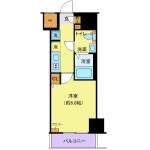 guesthouse sharehouse Genovia Aoto Sky Garden floorplan