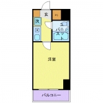 guesthouse sharehouse 모나크맨션 하시모토 니치반칸 floorplan