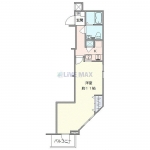 guesthouse sharehouse Seluxe Takadanobaba. floorplan