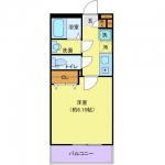 guesthouse sharehouse 블랑뮈르 요코하마 츠루미 II floorplan