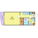 guesthouse sharehouse 피어코트TM 히가시쿠루메 니치반칸 floorplan