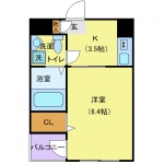 guesthouse sharehouse Alibion Oizumigakuen floorplan