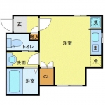 guesthouse sharehouse 克莱尔-西荣福 floorplan