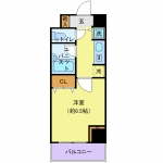 guesthouse sharehouse Cynthia Korakuen floorplan