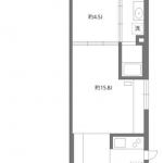 guesthouse sharehouse 目黑大冢山大帕西奥酒店 floorplan