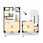 guesthouse sharehouse Leclerc Hatsudai floorplan