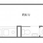 guesthouse sharehouse 프로토 니시코야마 floorplan