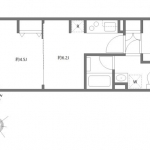 guesthouse sharehouse Artiza Uenoge. floorplan