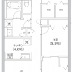 guesthouse sharehouse 블리스 미야마에다이라 floorplan