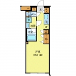 guesthouse sharehouse 프릴 두크 나카노 카미타카타카다 floorplan
